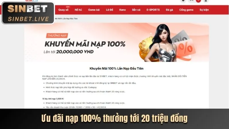 Hoàn trả không giới hạn 678win